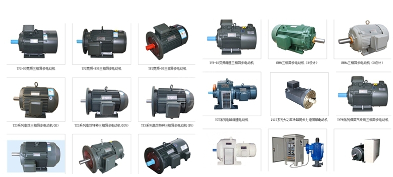 部分高效電機、特種電機產(chǎn)品